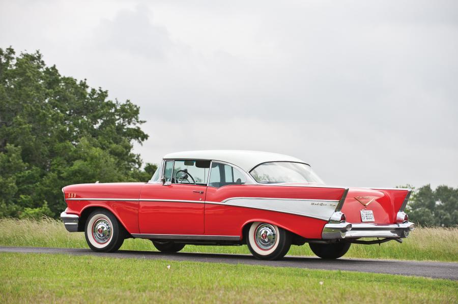  Chevrolet Bel Air Fuel Injection Sport Coupe 1957 года  (фото 48 из 65)